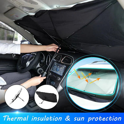 Universal Car Windshield Sun Shade Umbrella Protector