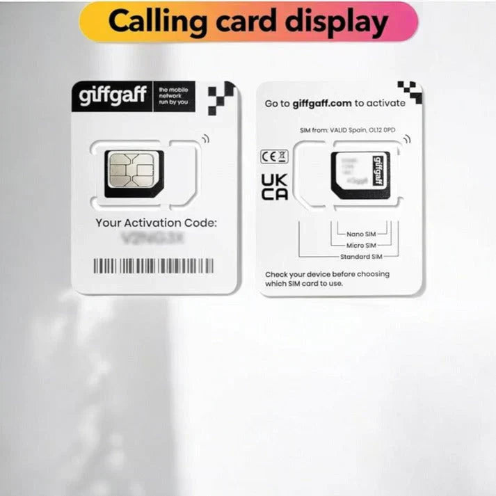 UK Sim for Tiktok Live| Pay pal | For Non PTA Phone & All Otps